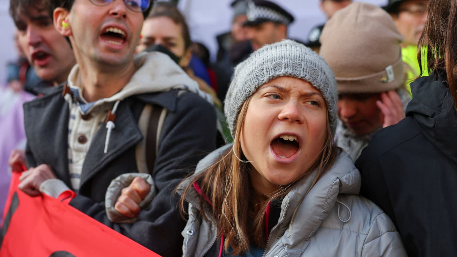 Greta Thunberg arrested in London protest