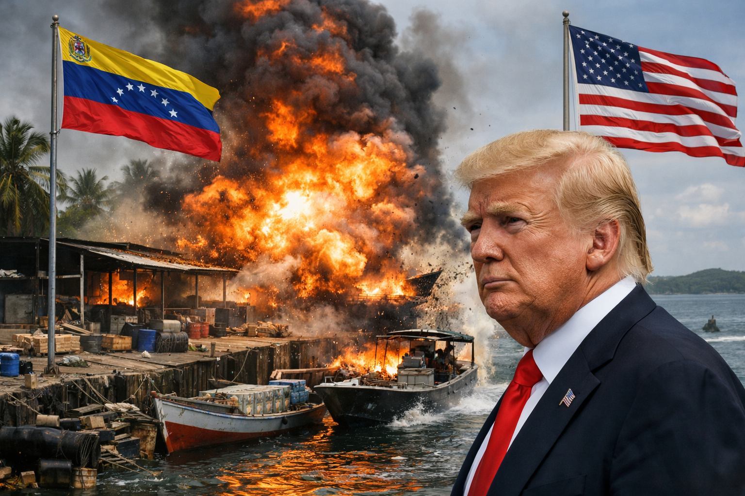 U.S Air Strikes in Venezuela